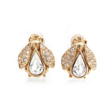 boucle d'oreille dior abeille|boucles d'oreilles luxe.